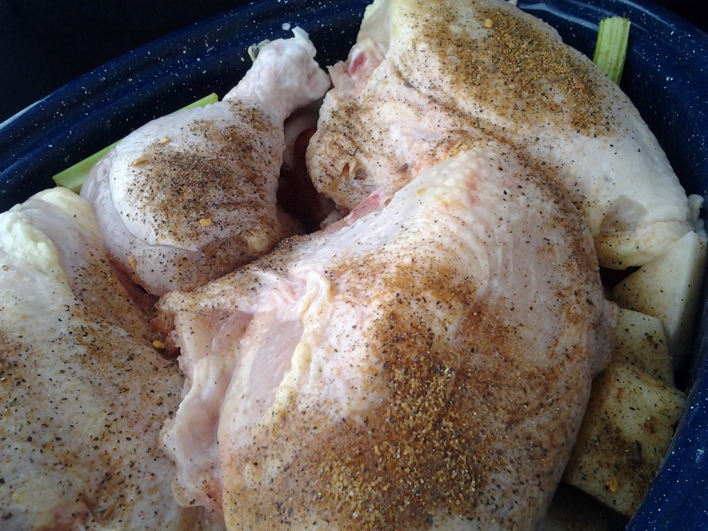 Chicken Bake ready for the oven