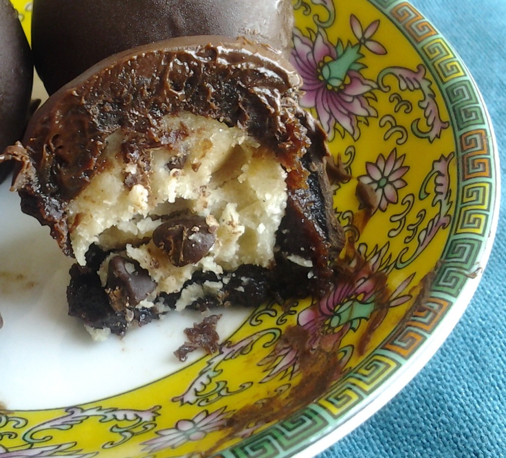 Cookie Dough Brownie bites 2