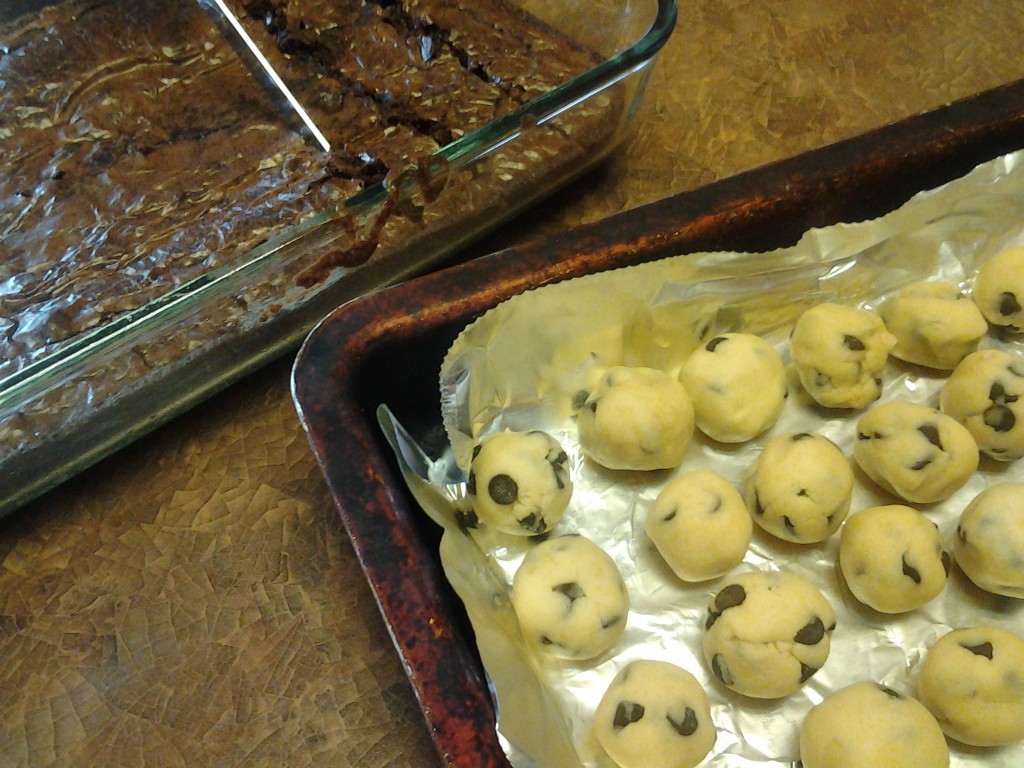 Brownies and Cookie Dough