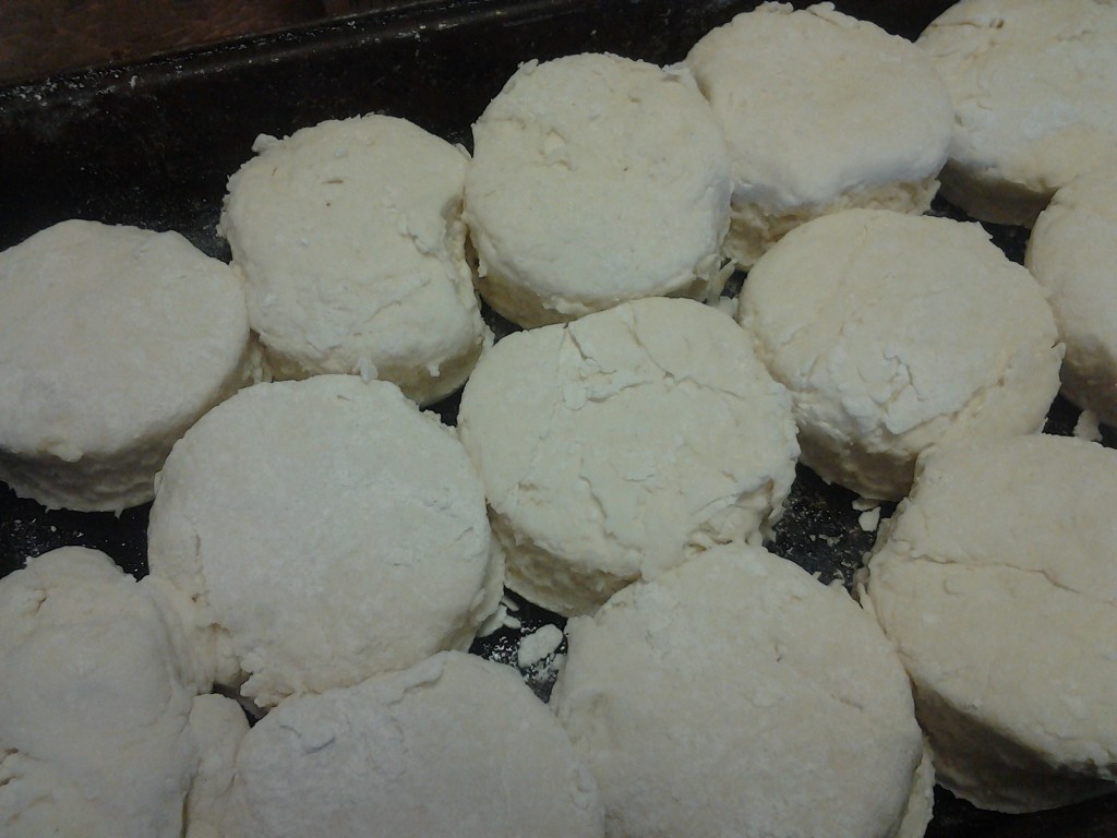 biscuits ready to bake