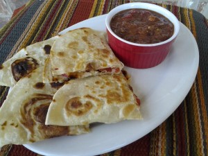 chicken quesadillas