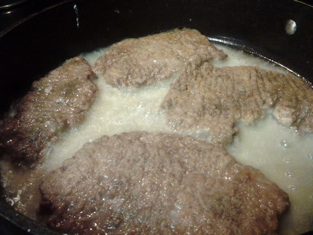 country style steak - brown 2