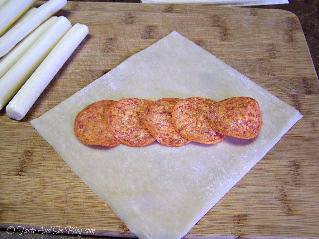 pizza rolls rolling