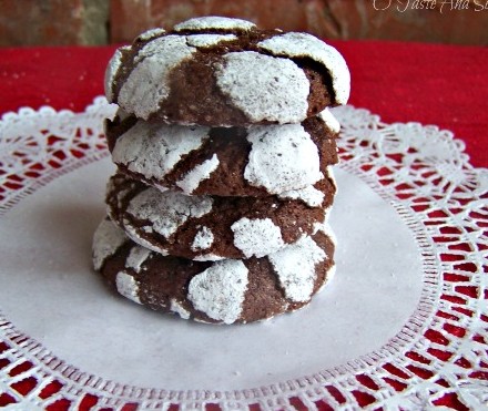 Chocolate Cracklen cookies