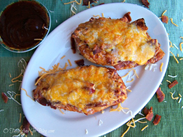 bbq chicken with bacon and cheese 050