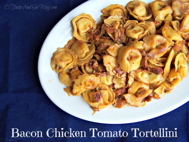 Bacon Chicken Tomato Tortellini