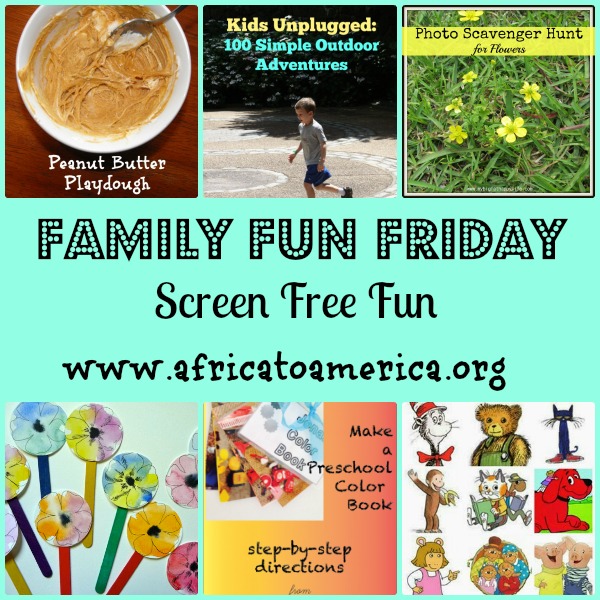 screen free family fun