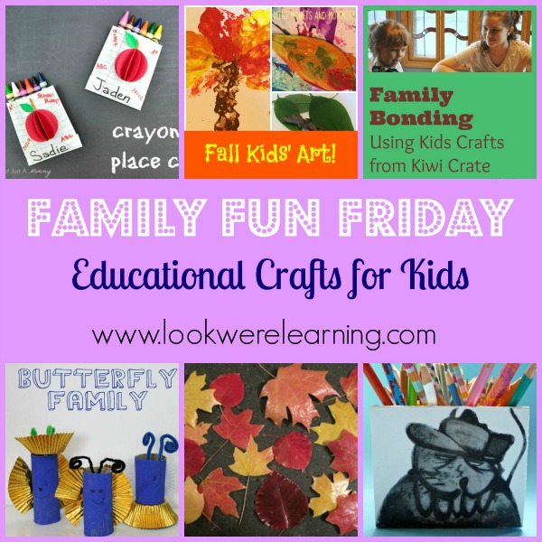 Educational Crafts for Kids Title