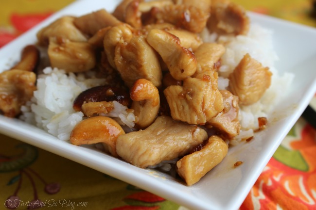 teriyaki cashew chicken 151