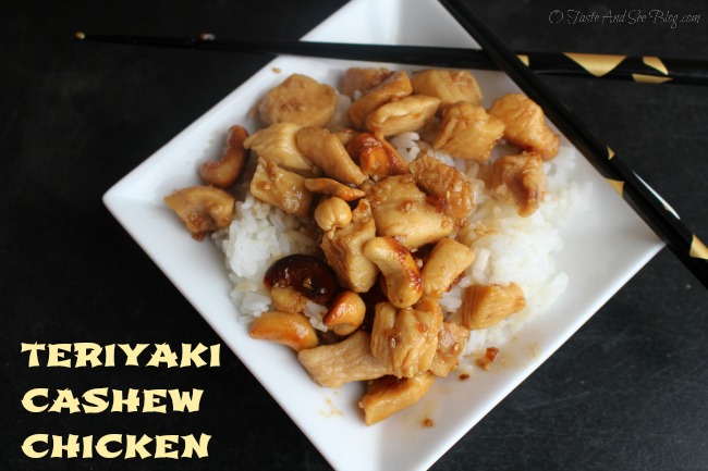 teriyaki cashew chicken 164