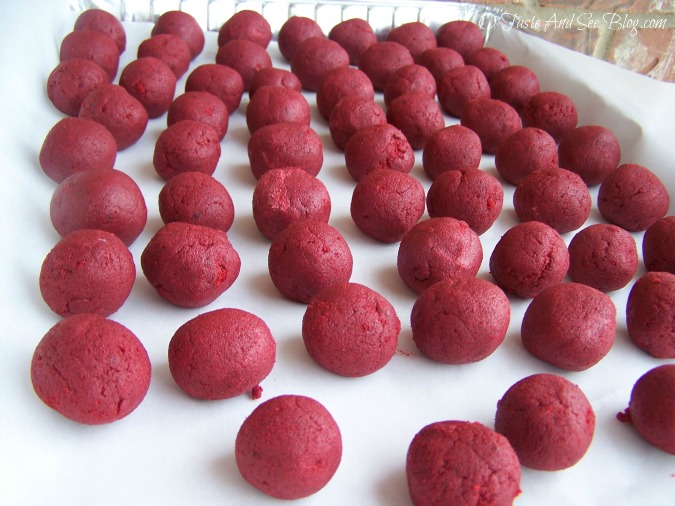 red velvet cake balls 