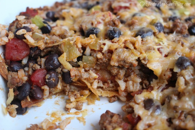 Minute Rice Tex Mex Bake #ad 