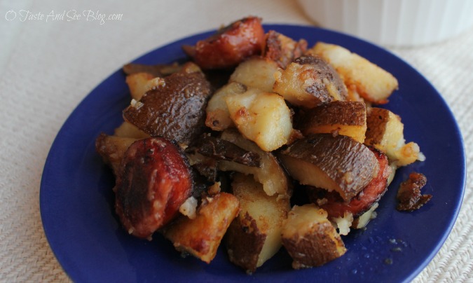 Kielbasa and potatoes 
