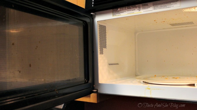 TST Cleaning microwave