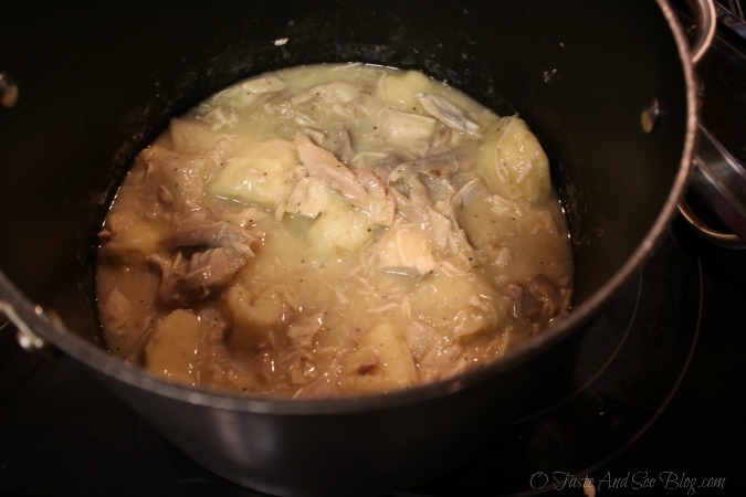 chicken 'n dumplins 