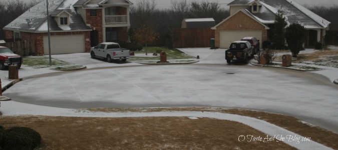 texas snow day 