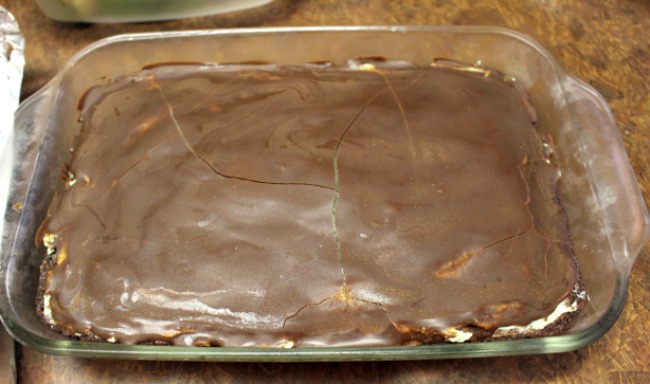 chocolate mint brownies 