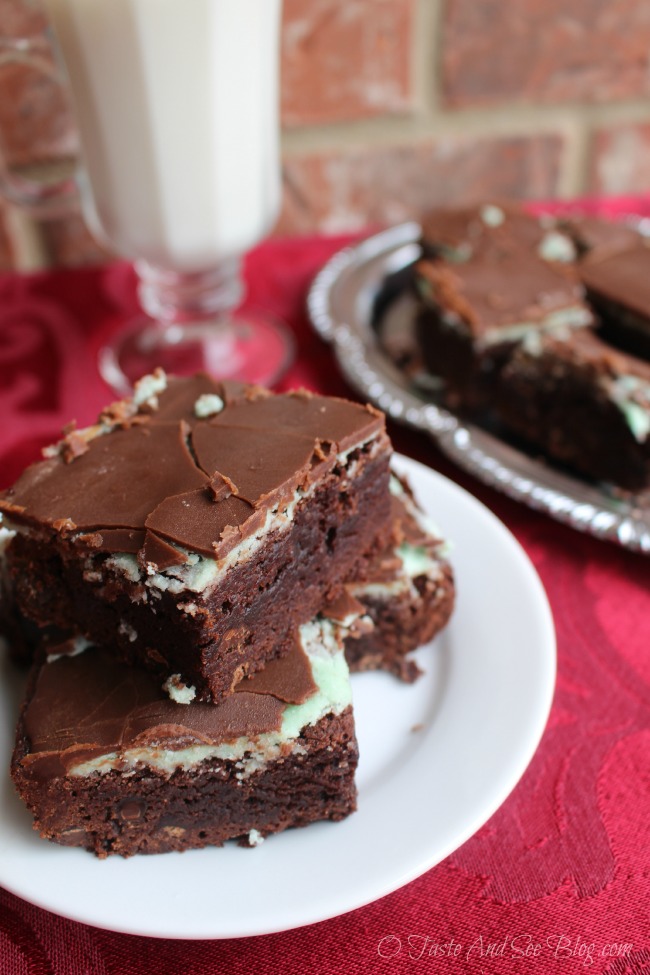 chocolate mint brownies National Chocolate Mint Day