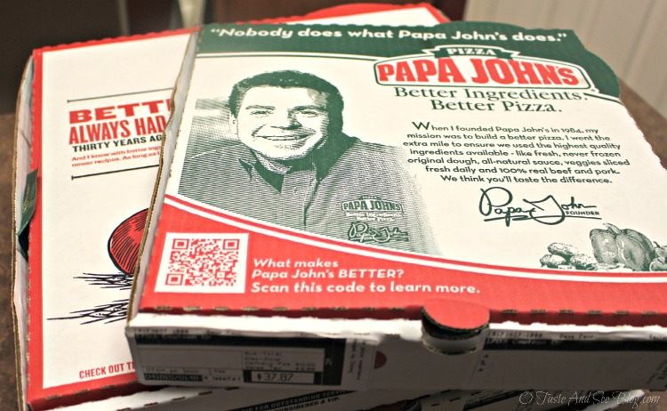 Papa John's #BetterIngredients #sp