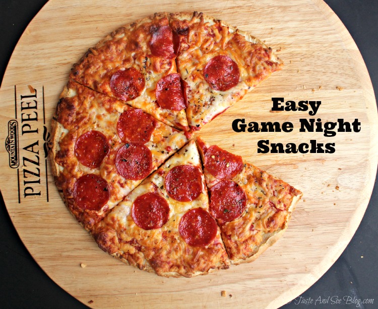 Easy Game night Snacks #BigPizzeriaTaste