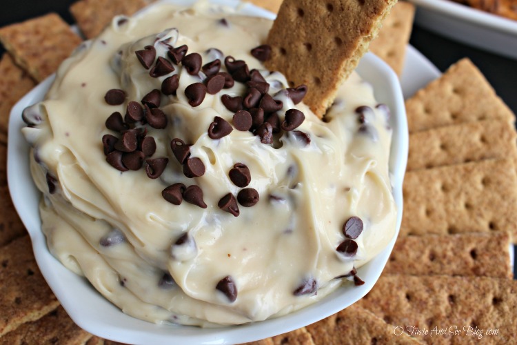 chocolate chip cookie dough dip 