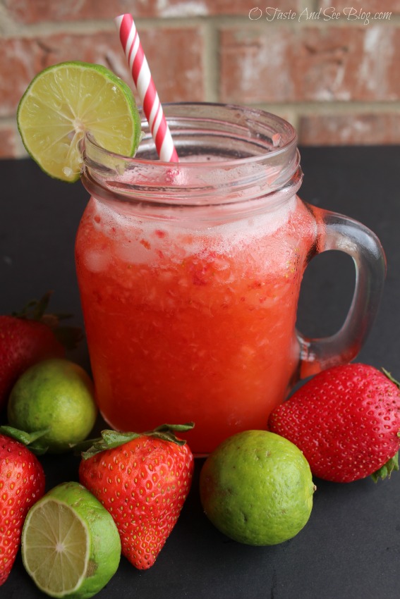 Strawberry Limeade - O Taste and See