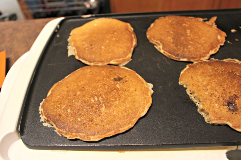 Chocolate Decadence Granola Pancakes 