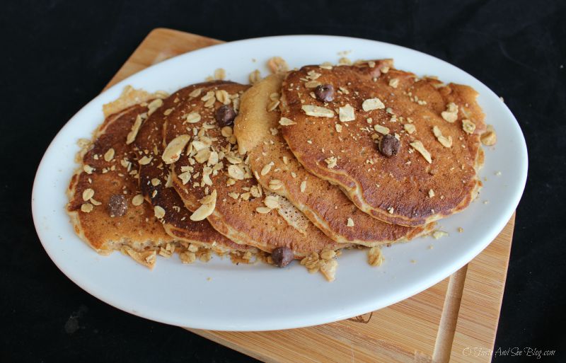 Chocolate Decadence Granola Pancakes 