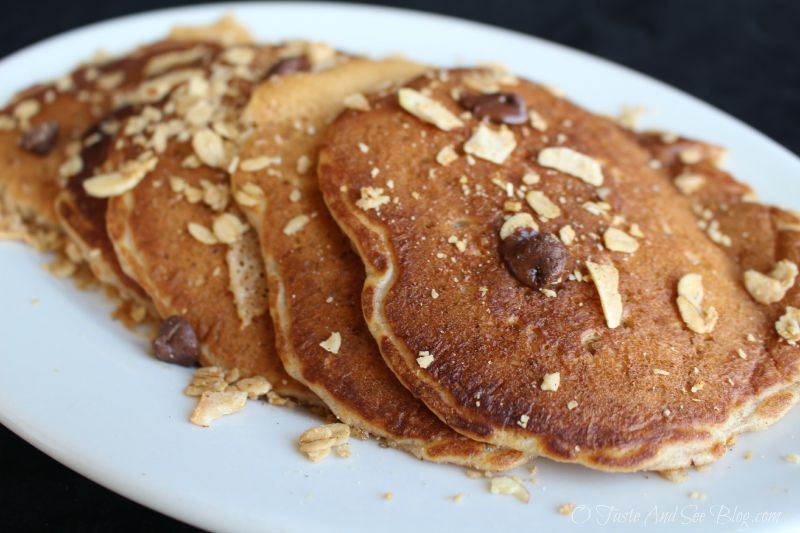 Chocolate Decadence Granola Pancakes 