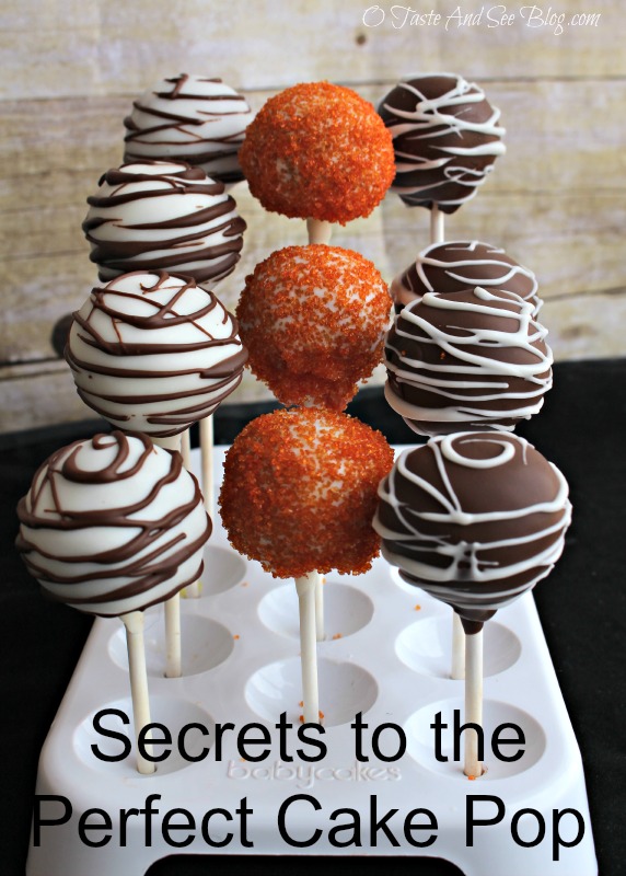 O Taste and See 10 Secrets to the Perfect Cake Pops - O Taste and See
