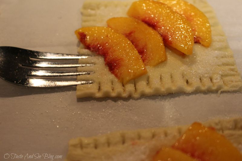 Easy Peach Tarts 