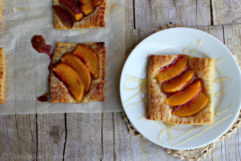 Easy Peach Tarts 