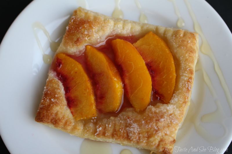 Easy Peach Tarts 