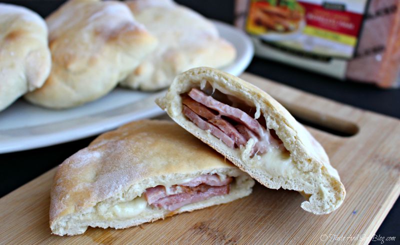 Ham and Cheese Pocket Sandwiches #SmithfieldHambassador #ad