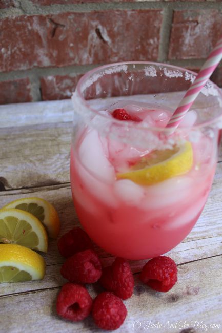 Lemon Berry Fizz #FireUpTheGrill #ad