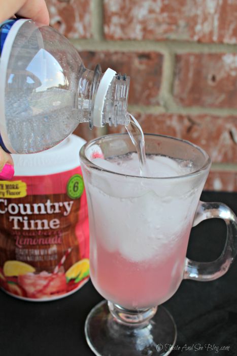 Lemon Berry Fizz #FireUpTheGrill #ad