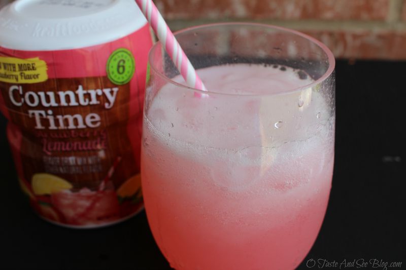 Lemon Berry Fizz #FireUpTheGrill #ad