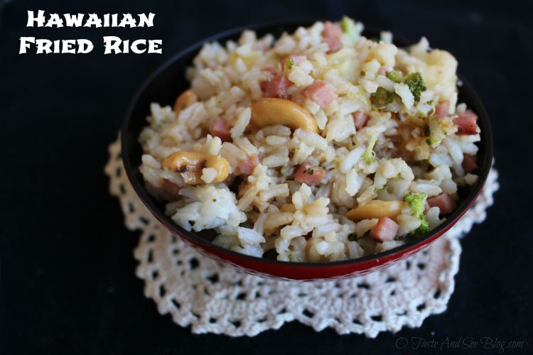 Hawaiian Fried Rice #SmithfieldHambassador AD