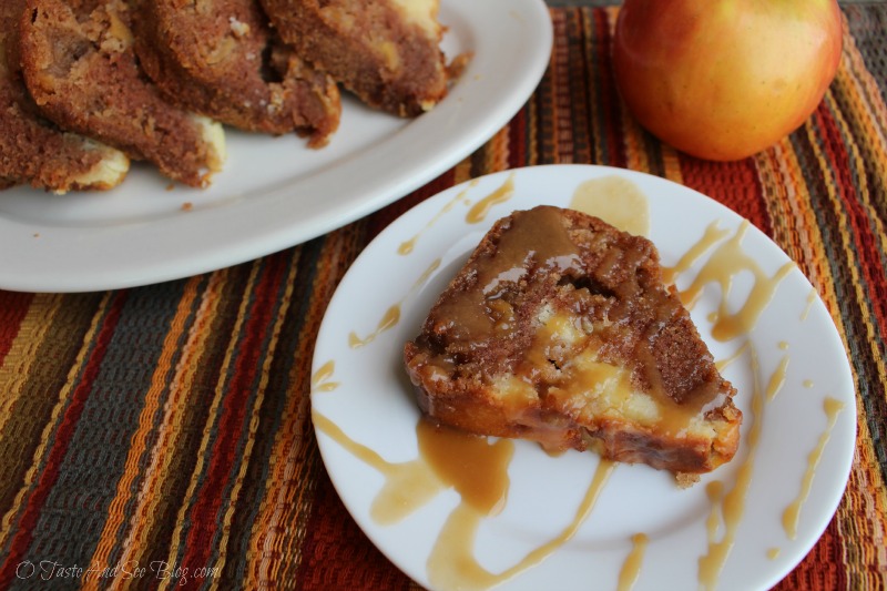 Caramel Apple Bundt Cake