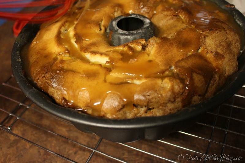 Caramel Apple Bundt Cake