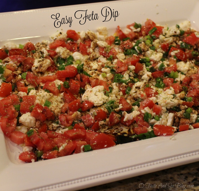 Easy Feta Dip #7DaySwitchUp AD `