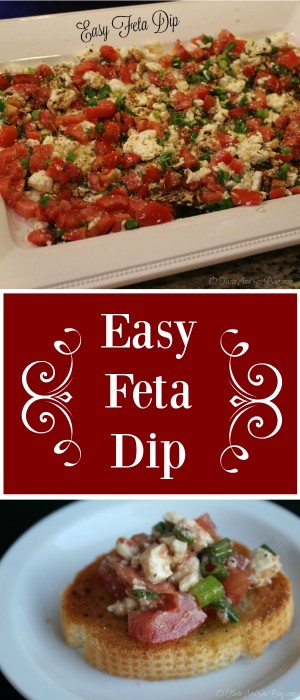 Easy Feta Dip - O Taste and See