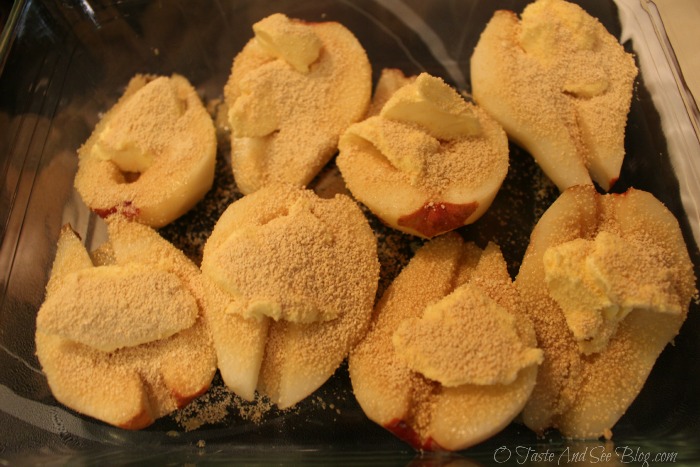 Honey Baked Pears AD 