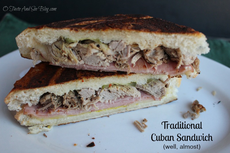 Almost traditional cuban sandwich