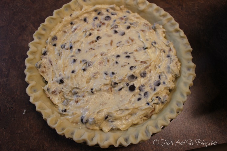 Chocolate Chip Cookie Pie