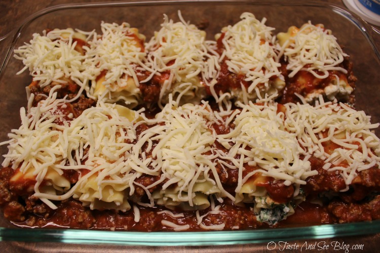 skinny lasagna roll ups