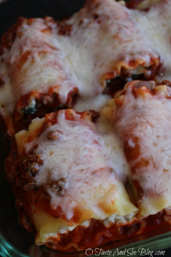 skinny lasagna roll ups