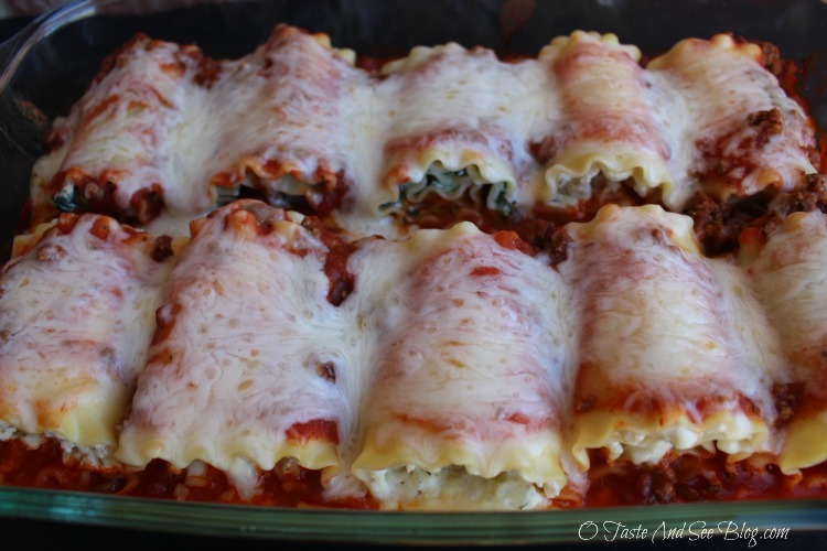 skinny lasagna roll ups