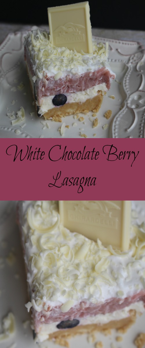 White Chocolate Berry Lasagna