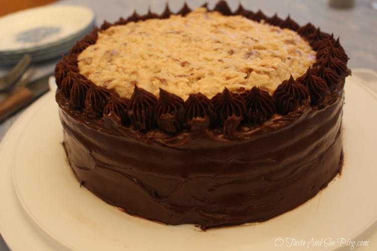  Sugar Free German Chocolate Cake 